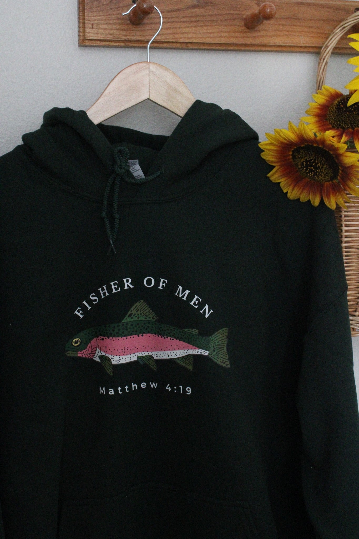 Fisher Of Men Trout Hoodie