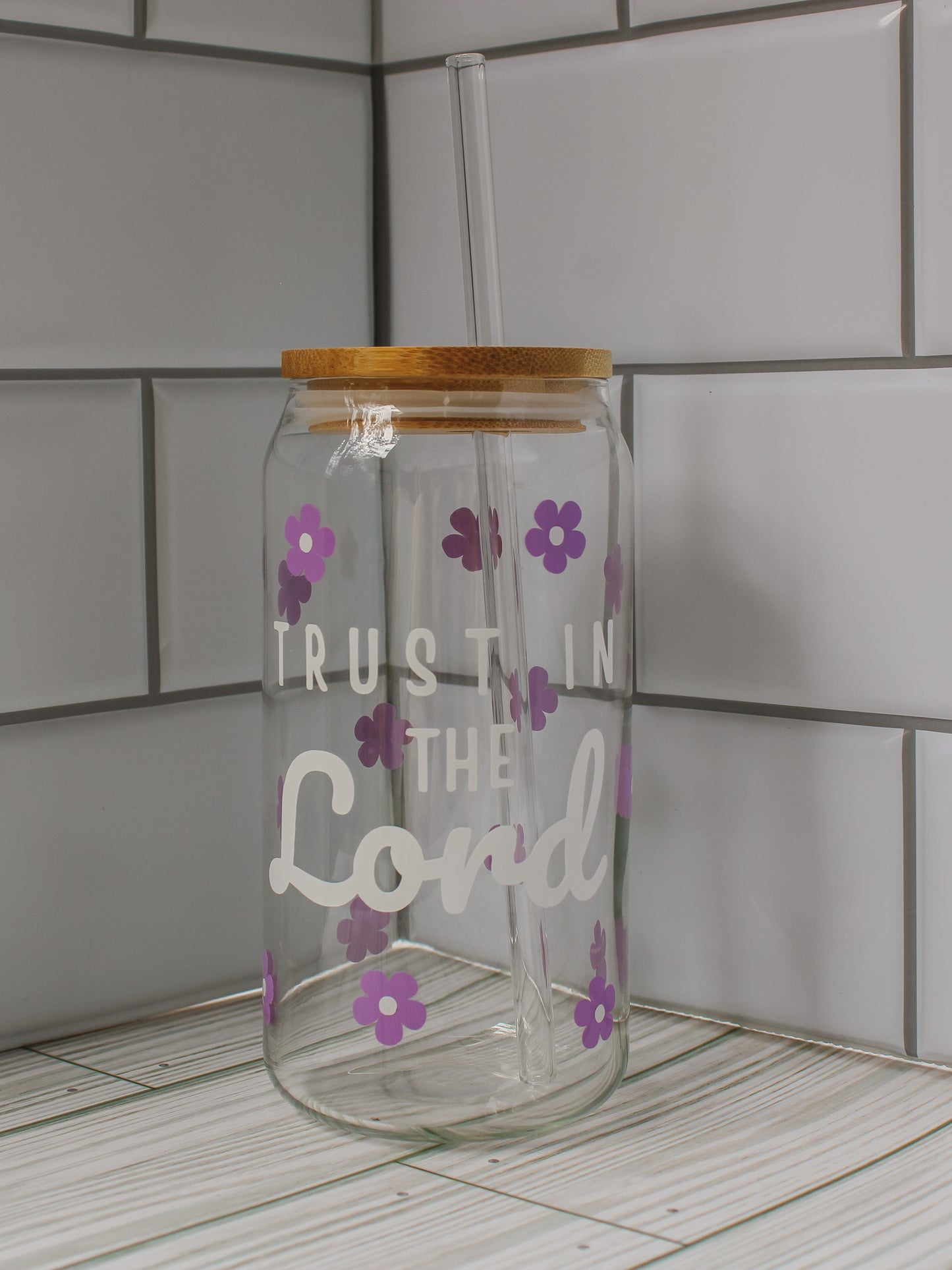Trust In The Lord 20oz Iced Coffee Cup