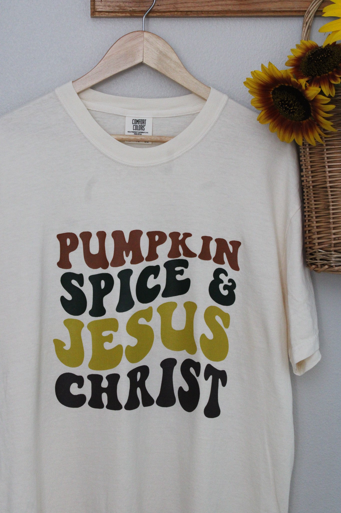 Pumpkin Spice & Jesus Christ Tee