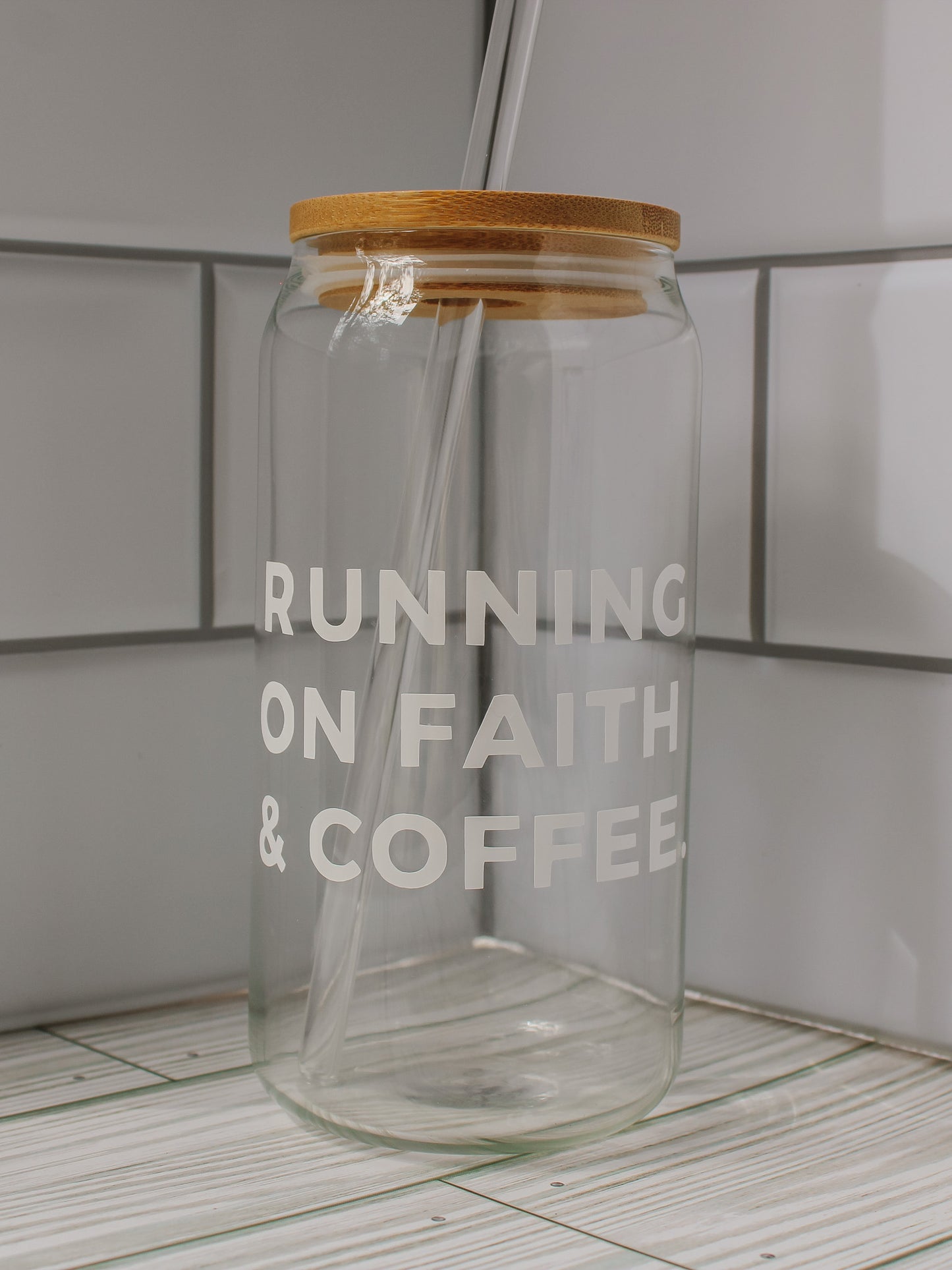 Running on Faith & Coffee Cup