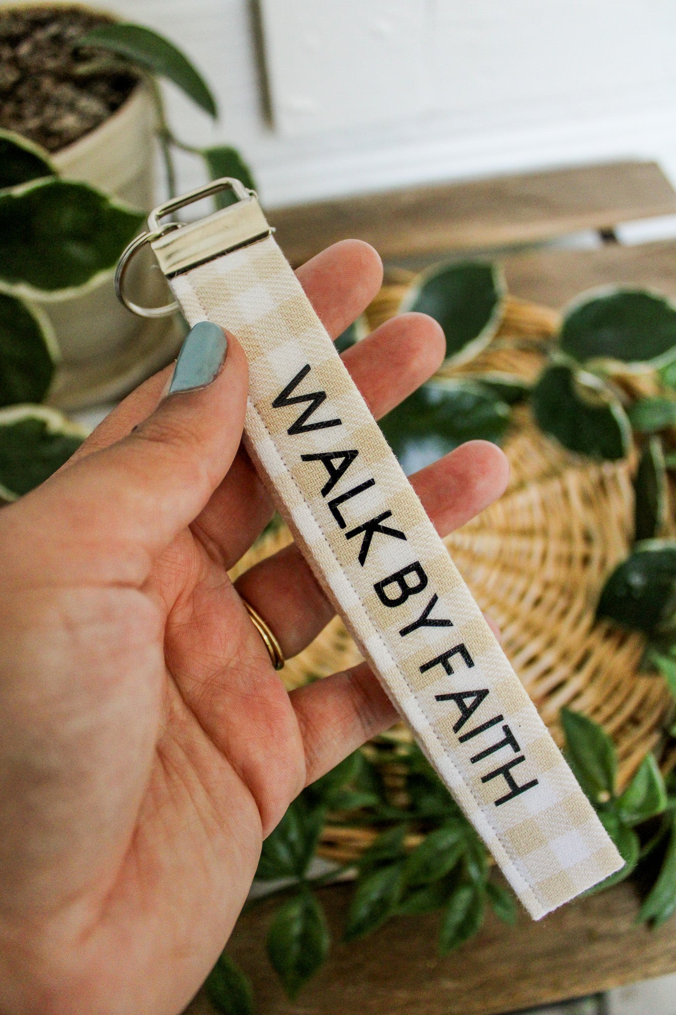 Walk By Faith Wristlet