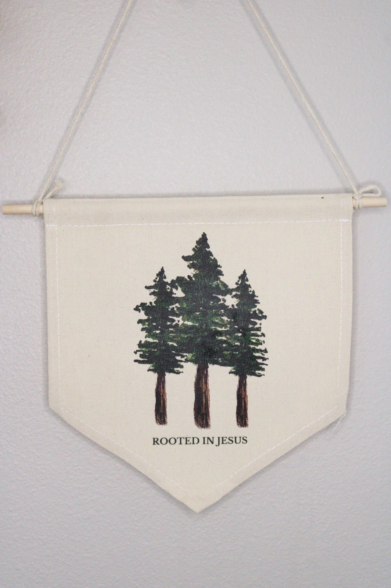 Rooted In Jesus Wall Decor