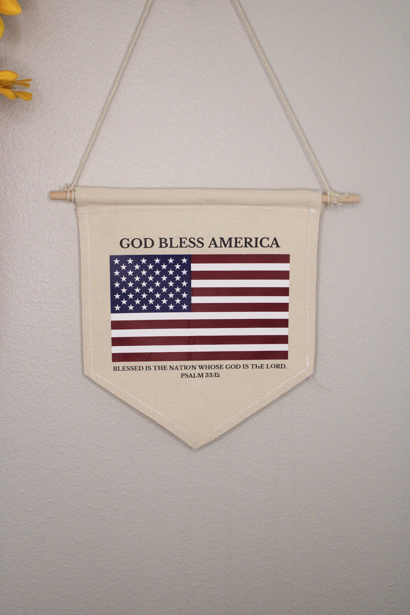 God Bless America Wall Decor