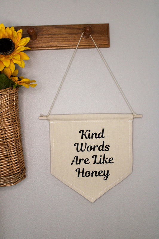 Kind Words Are Like Honey Wall Decor