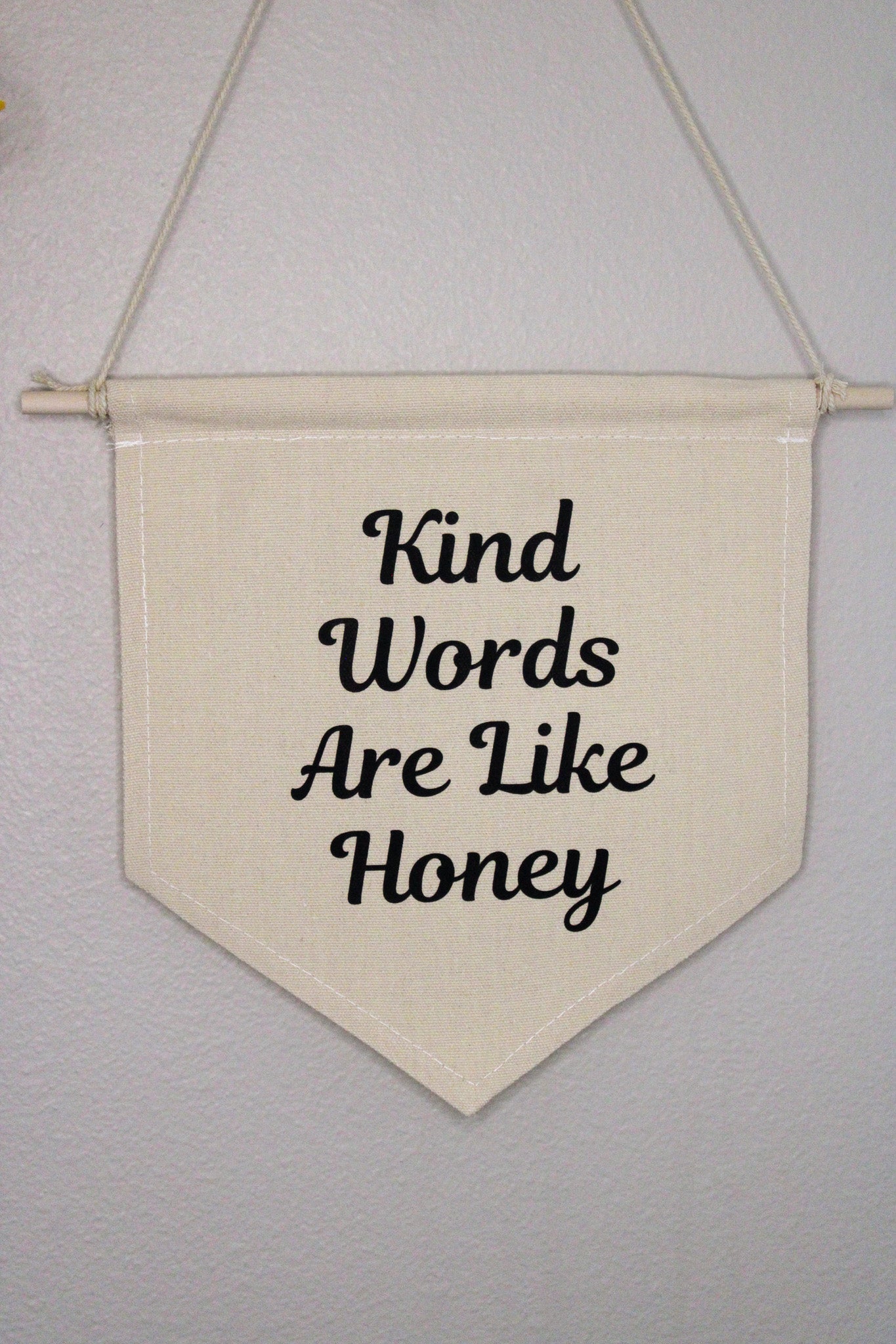 Kind Words Are Like Honey Wall Decor