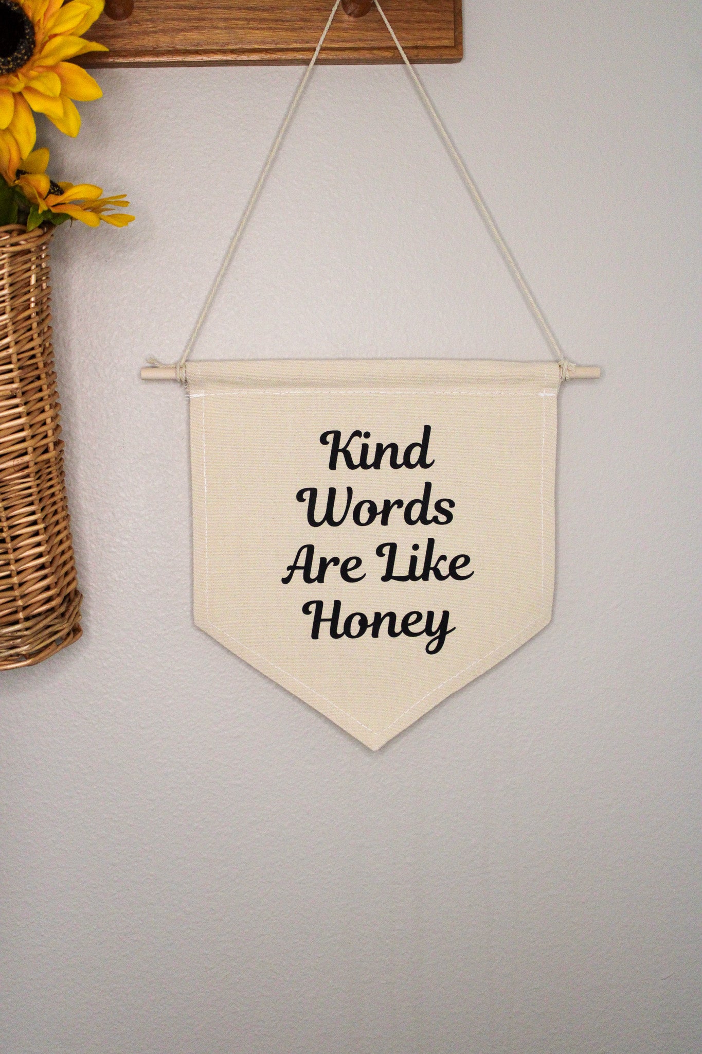 Kind Words Are Like Honey Wall Decor