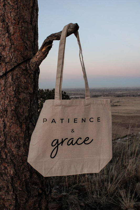 Patience And Grace Tote