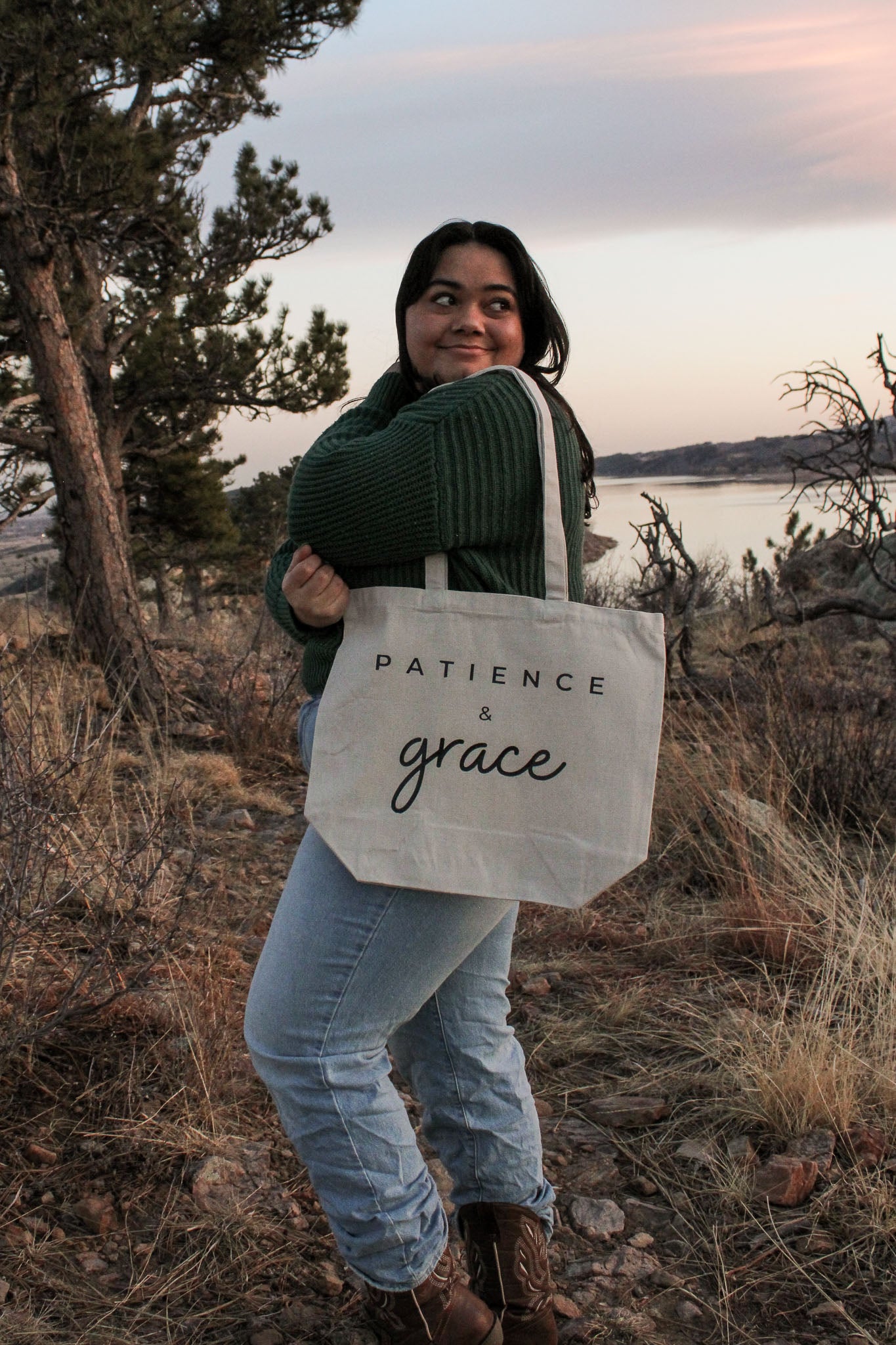 Patience And Grace Tote