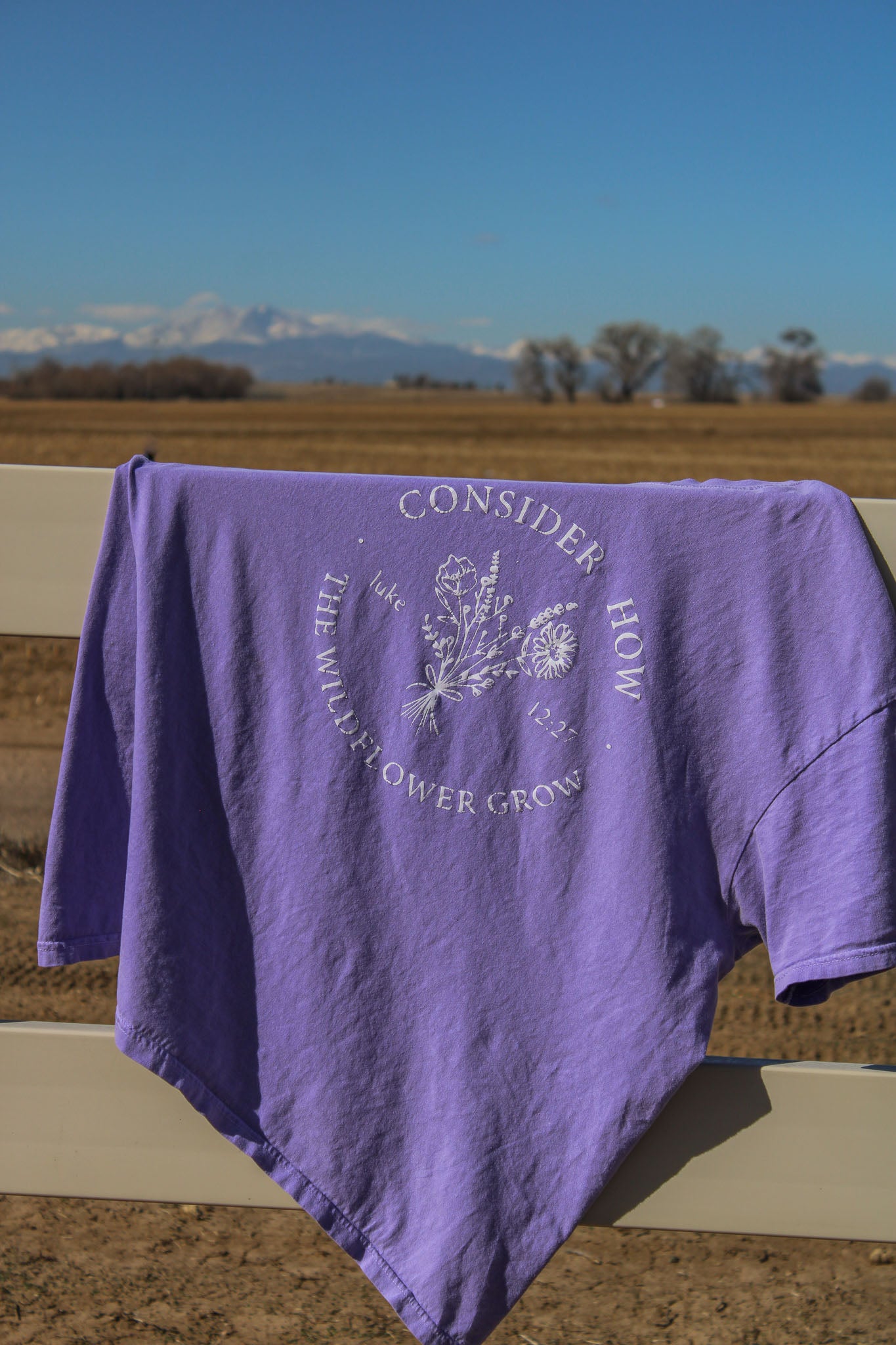 Consider How The Wildflower Grows Tee