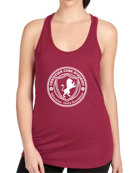 CCA Logo Adult Racerback Tank Top